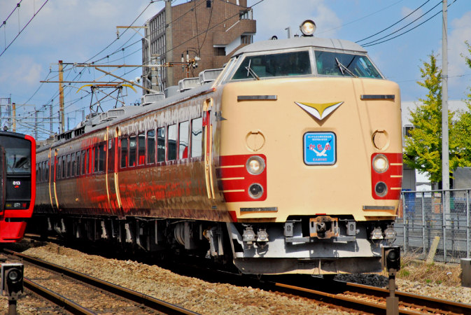 ６８３．４８５系特急「かもめ」リバイバル運転を実施
