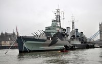 巡洋艦「ベルファスト号」
