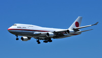 政府専用機　Ｂ７４７－４００　シグナス０１