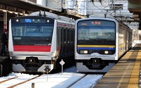 E233系京葉線+209系外房線