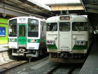 719系+455系東北本線