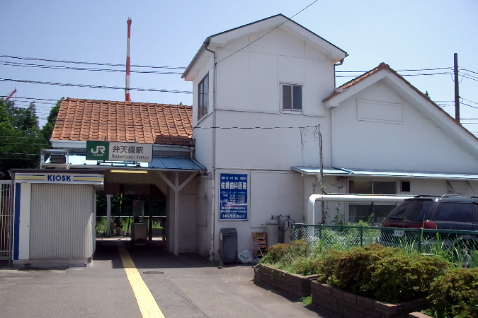 LED照明付きHOサイズ JR東日本鶴見線 弁天橋駅の模型 2017年解体