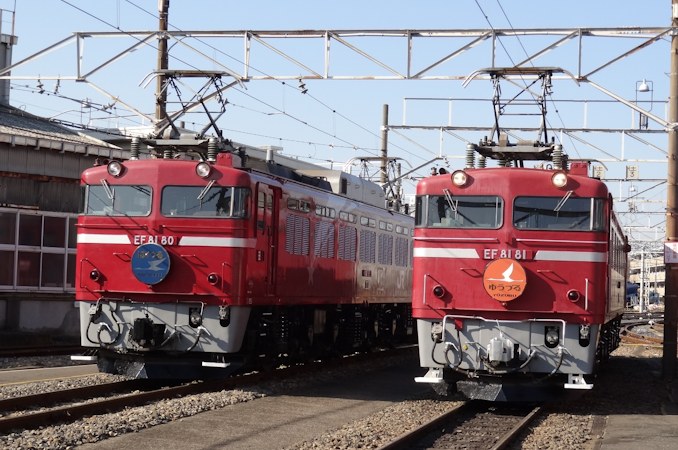 EF81電気機関車撮影会in田端運転所が開催 EF81電気機関車撮影会in田端運転所が開催