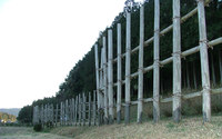 長篠の戦い（設楽原古戦場　織田・徳川軍陣地）
