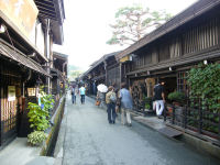 高山の古い町並み