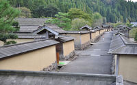 一乗谷朝倉氏遺跡 復元町並み