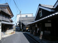 河崎町の町並み