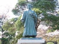 高幡不動尊金剛寺　土方歳三の像