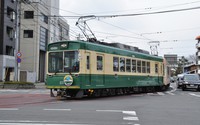 モボ６３１形（江ノ電色）京福本線