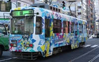 ３３００形「雪ミク電車２０１６」