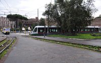 ローマ市電平面交差